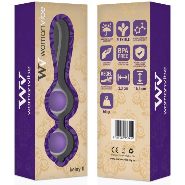 WOMANVIBE - BOLAS DE SILICONE WOMANVIBE KEISY II - Image 4