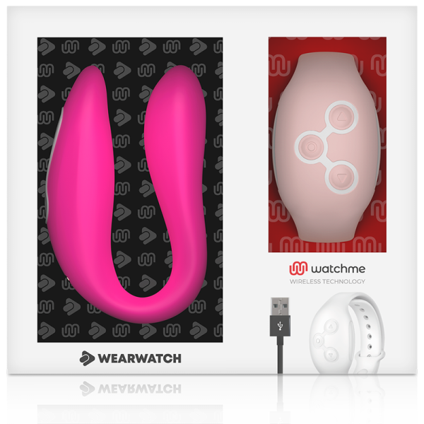 WEARWATCH - VIBRADOR WATCHME DUAL TECHNOLOGY FÚCSIA / ROSA - Image 7