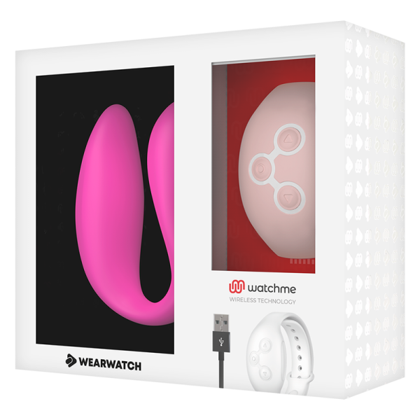 WEARWATCH - VIBRADOR WATCHME DUAL TECHNOLOGY FÚCSIA / ROSA - Image 8