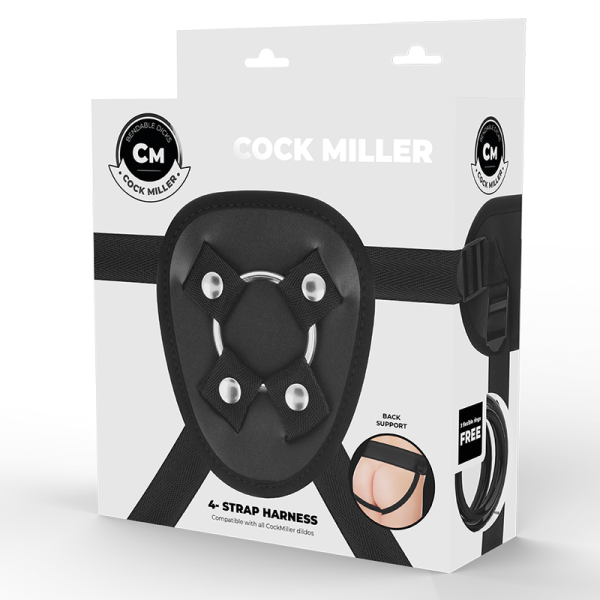 ARNÊS COCK MILLER + DENSIDADE DE SILICONE COCKSIL ARTICULÁVEL 13 CM - Image 14