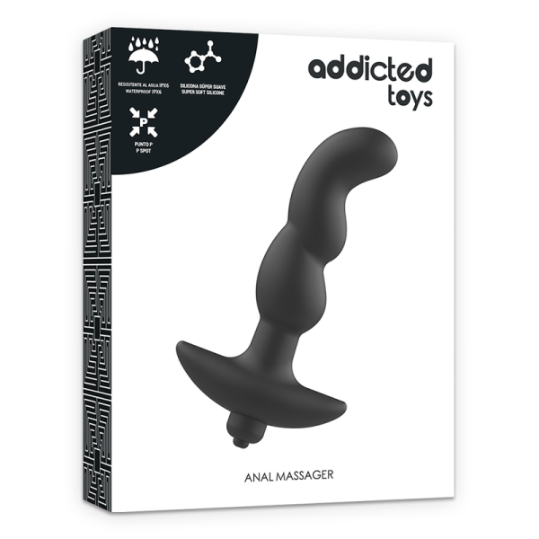 TOYS TOYS ANAL MASSAGER COM BLACK VIBRATION - Image 5