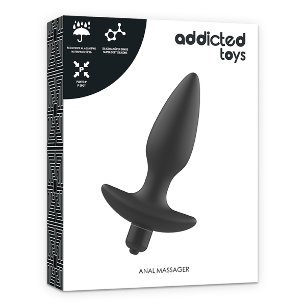 TOYS TOYS MASSAGER PLUG ANAL COM VIBRATION BLACK - Image 6