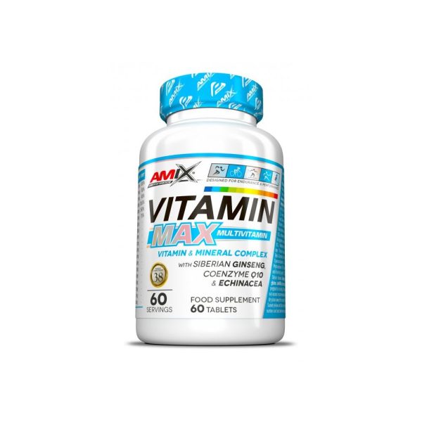 Vitamina MAX Multivitaminas 60 tabs Amix Performance