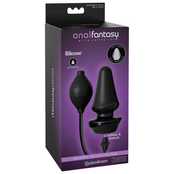 PLUGUE DE BUTT DE SILICONE INFLÁVEL ANAL FANTASY ELITE Collection - Image 3