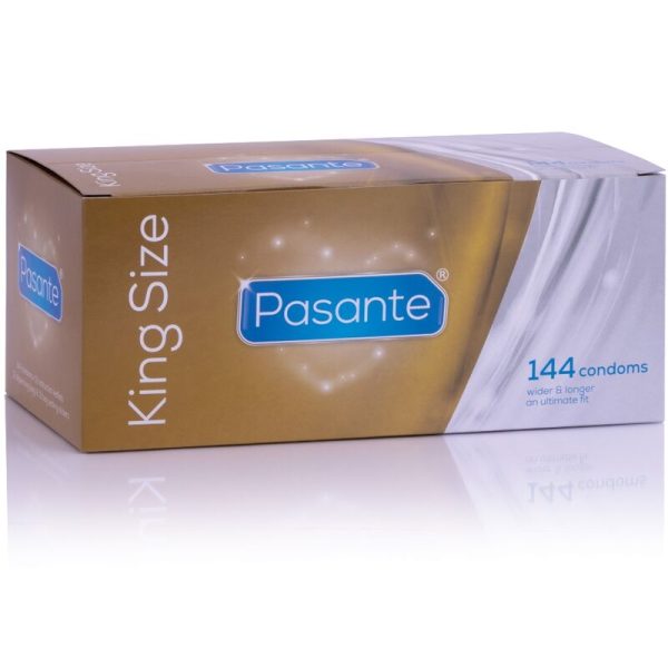 Preservativos PASANTE CAIXA KING SIZE 144 UNIDADES - Image 2