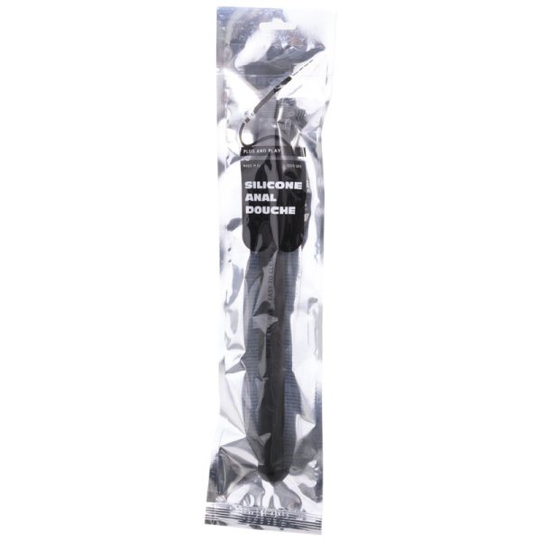 ALL BLACK - SISTEMA DE ROLHA DE DUCHE ANAL DE SILICONE 27 CM - Image 2