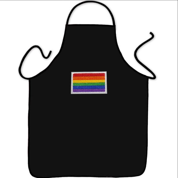 ORGULHO - CHEF BOM AVENTAL COM A BANDEIRA LGBT