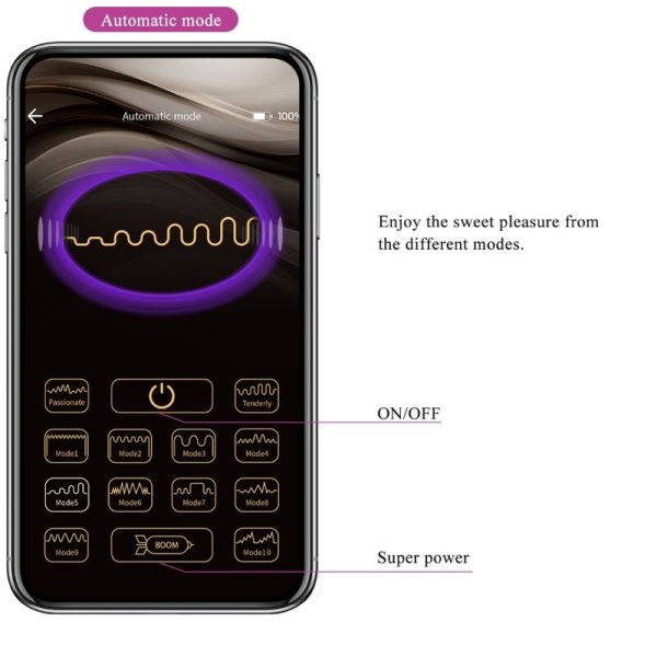 PRETTY LOVE - CATALINA VIBRADOR APP CONTROLE REMOTO ROXO - Image 17