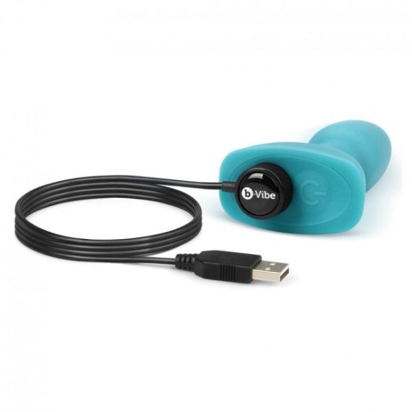 B-VIBE RIMMING CONTROL REMOTO ANAL PLUG  PETITE  TEAL - Image 6