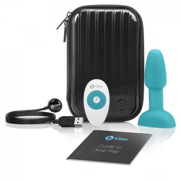 B-VIBE RIMMING CONTROL REMOTO ANAL PLUG  PETITE  TEAL - Image 8