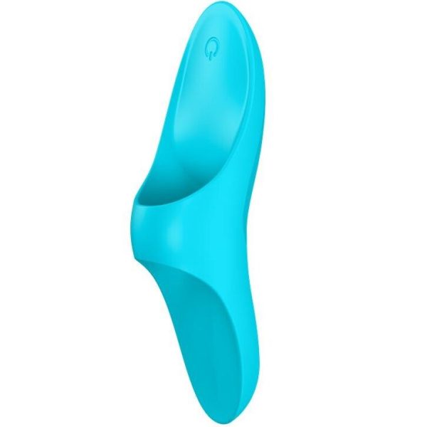 VIBRADOR DE DEDO SATISFYER TEASER - LUZ AZUL