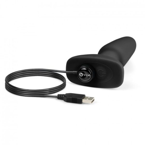 B-VIBE RIMMING CONTROL REMOTO ANAL PLUG 2 NEGRO - Image 6