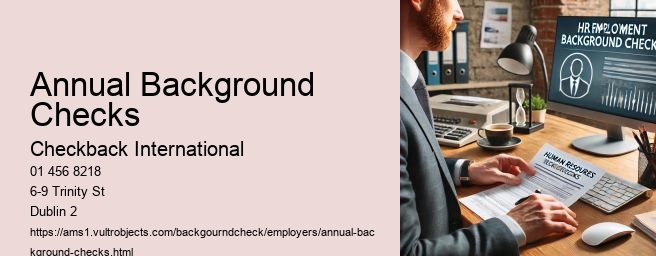 Annual Background Checks