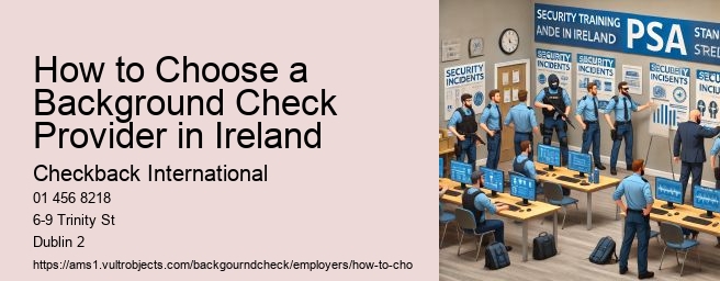 How to Choose a Background Check Provider in Ireland