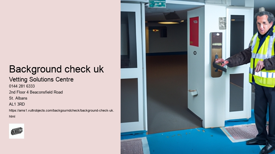 background check uk