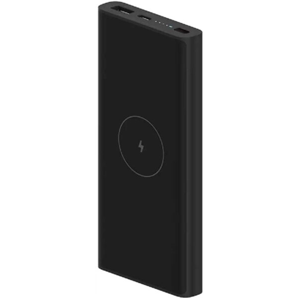 Xiaomi 10W Wireless Bateria Externa/Power Bank 10000 mAh Inalambrica - Tecnologia QI - Carga Rapida 10W y 22.5W - 1x USB-A , 1x USB-C