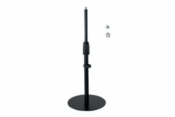 Kensington A1010 Soporte de Sobremesa Telescopico para Microfonos de Videoconferencia, Camaras Web y Sistemas de Iluminacion - Extensible de 305 a 483mm - Organizacion de Cables - Base Antideslizante - Configuracion Profesional
