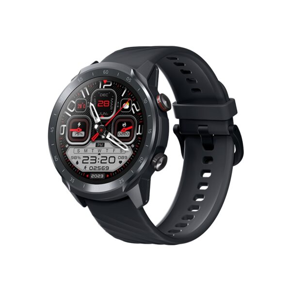 Mibro Watch A2 Reloj Smartwatch Pantalla 1.39" HD - Bluetooth 5.3 - Llamadas Bluetooth - Autonomia hasta 10 Dias - Resistencia al Agua 2 ATM - Incluye 2 Correas - Color Negro