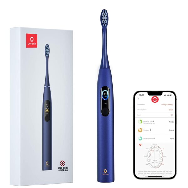 CEPILLO ELECTRICO OCLEAN XPRO BLUE SONICO - CARGA RAPIDA - LCD - CONTROL APP 30 DIAS BAT