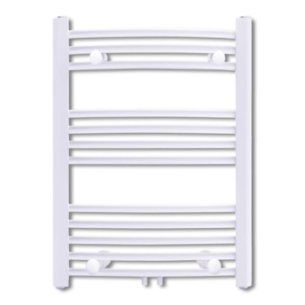 Aquecedor toalhas banheiro curvo 500 x 764 mm conector lateral e centro - Image 2