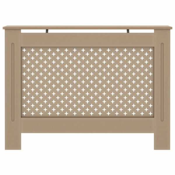 Cobertura de radiador 112x19x81,5 cm MDF - Image 3