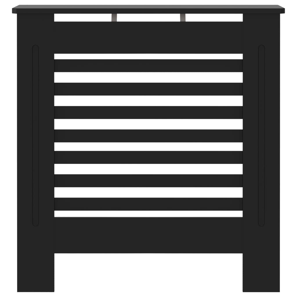 Cobertura de radiador MDF 78 cm preto - Image 3