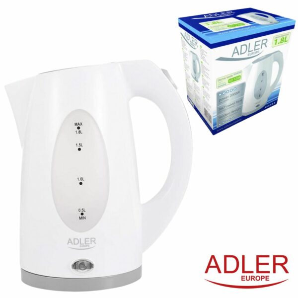 HERVIDOR DE AGUA ADLER 1.8L 2200W