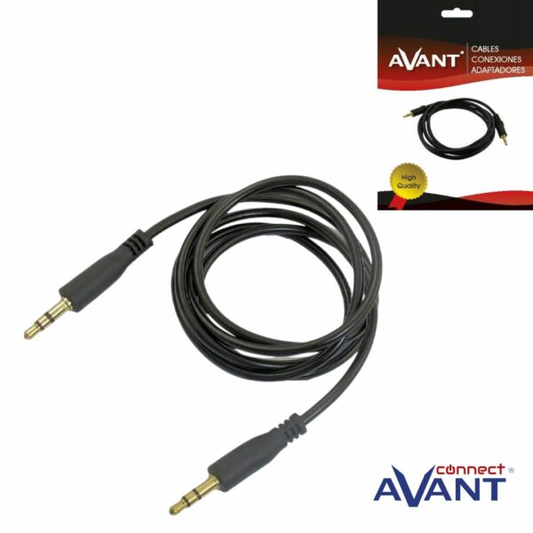 CABLE JACK M A JACK M 3.5MM 1.8 MTRS. AVANT