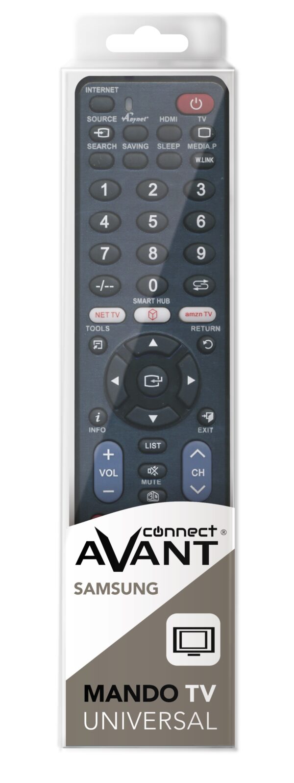 MANDO AVANT PRE-PROGRAMADO PARA SAMSUNG - LISTO PARA USAR