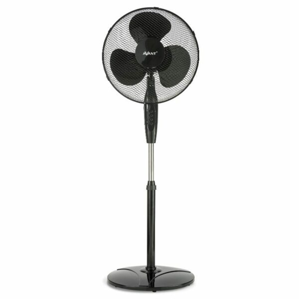 VENTILADOR DE PIE AVANT BLACK EDITION 16" 45W 40CM - BASE RED
