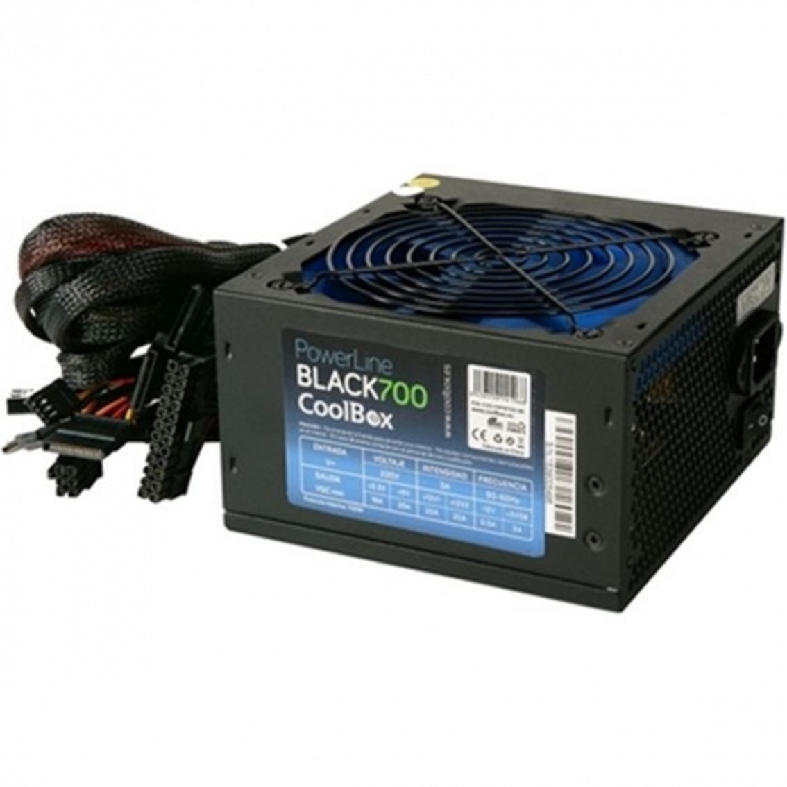 Fuente de alimentacion coolbox powerline black - 700 - 700w
