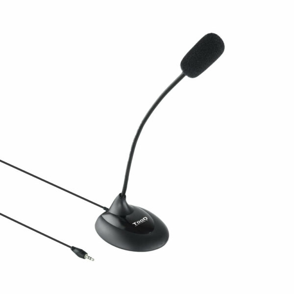 Microfono multimedia tooq tqmm - 213 fflexible jack 3.5mm