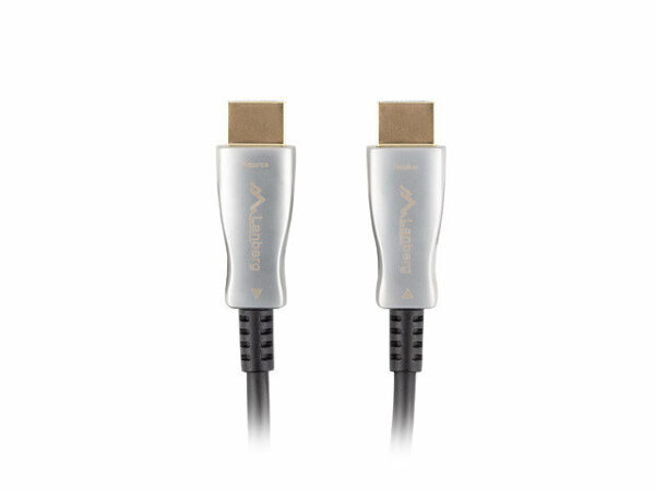 Cable hdmi lanberg m - m v2.0 optico aoc 40m negro