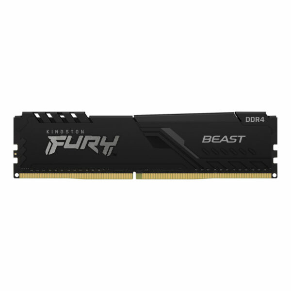 Memoria ram ddr4 8 gb kingston - 3200mhz - pc4 - 25600 - fury beast - negro