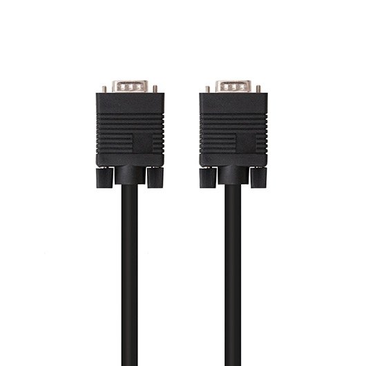 Cable svga hdb15 nanocable 1.8m - macho - macho - negro