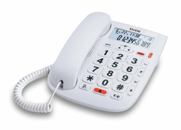 Telefono fijo alcatel tmax20 fr white