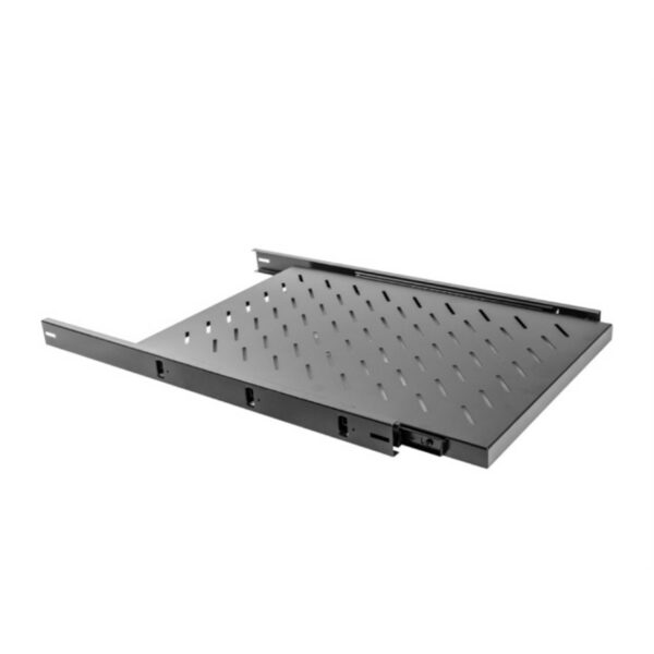 Bandeja lanberg deslizante 1u 465x750mm hasta 60kg rack 19pulgadas negro