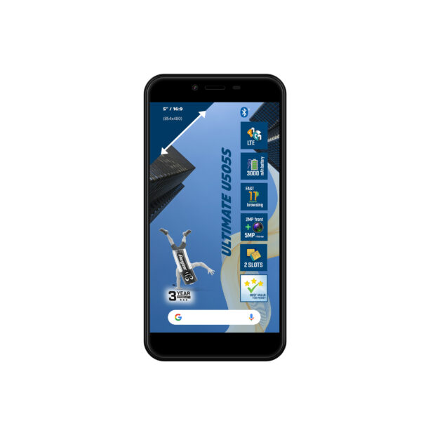 Móvil energizer ultimate u505s 16gb 1gb negro