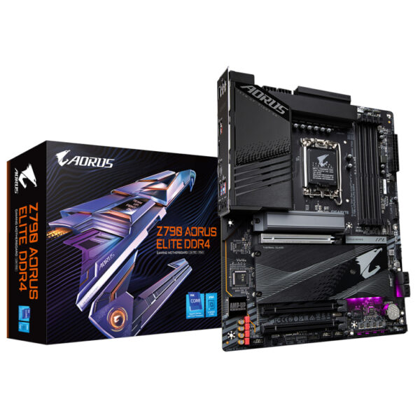 Placa base gigabyte z790 aorus elite 1700 atx -  4x ddr4 -  4x sata3 -  5x usb 3.2 -  1x usb tipo c -  4x usb 2.0