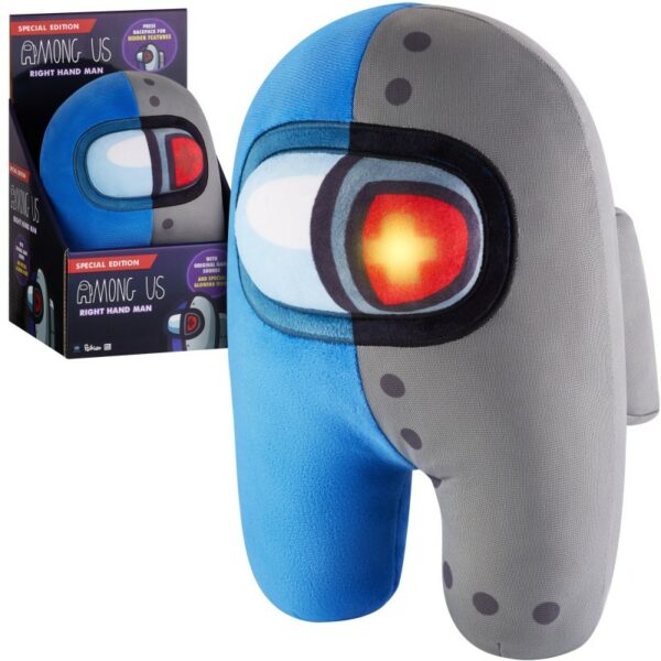 Peluche among us right hand man con luz y sonido