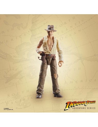 Figura hasbro indian jones adventure series - indiana jones templo maldito