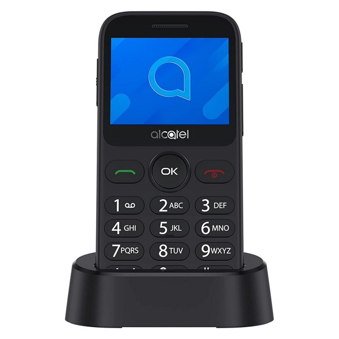 Telefono movil alcatel 2020x gris - 2.4pulgadas - 16mb rom - 4mb ram - micro sd hasta 32gb - 970mah