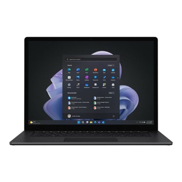 Portatil microsoft surface laptop 5 i5 - 1245u -  8gb -  ssd 256gb -  13.5pulgadas -  w11p -  tactil