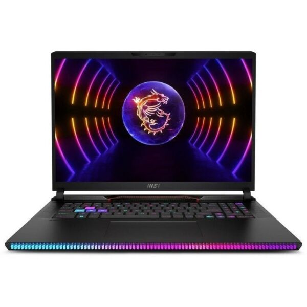 Portatil msi raider ge78hx 13vi - 418xes core black i9 - 13980hx -  32gb -  ssd 2tb -  rtx 4090 12gb -  17pulgadas qhd+ -  freedos