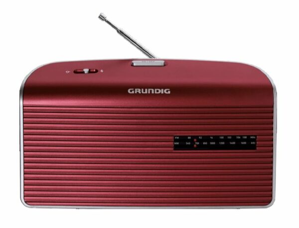 RADIO GRUNDIG P/CORR.MUSIC 60 RED 873853