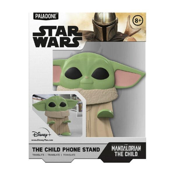Soporte para smartphone telefono movil paladone the mandalorian baby yoda