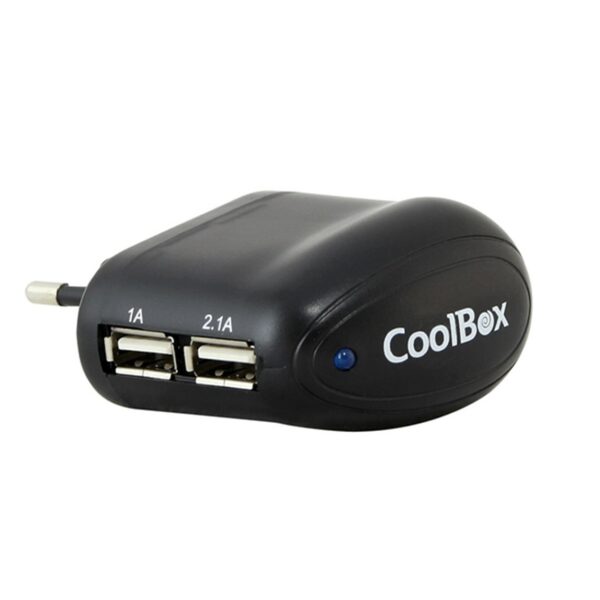 Cargador coolbox de pared 5v 2xusb