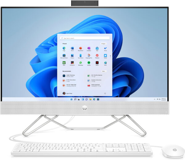 Ordenador all in one hp 27 - cb0002ns amd ryzen 3 8gb -  ssd512gb -  w11