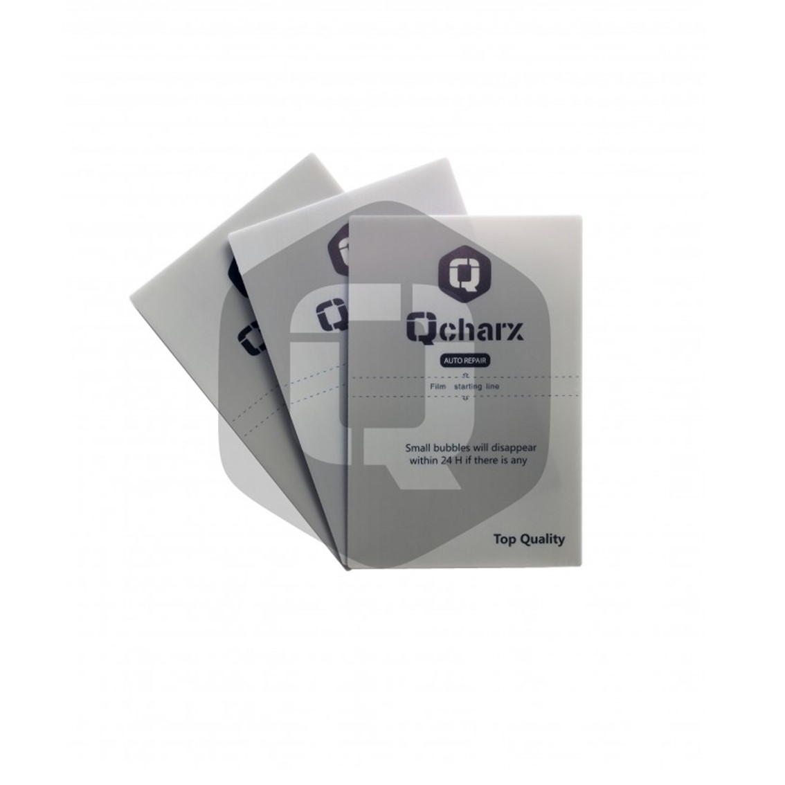 Laminas de proteccion frontales qcharx hidrogel autoreparación qx qx1 lite 50 unidades