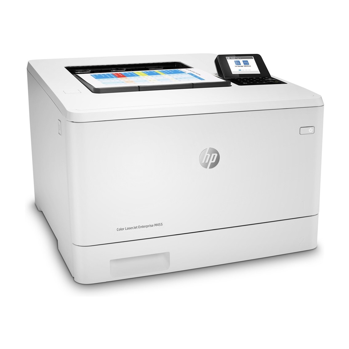 Impresora hp laser monocromo laserjet enterprise m455dn a4 - 27ppm - 1.25gb - usb - red - wifi - duplex